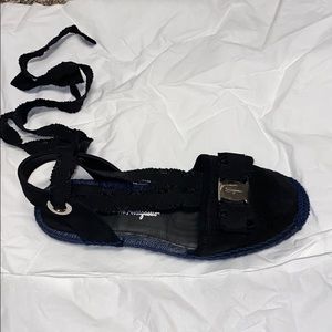 Salvatore Ferragamo Espadrilles black